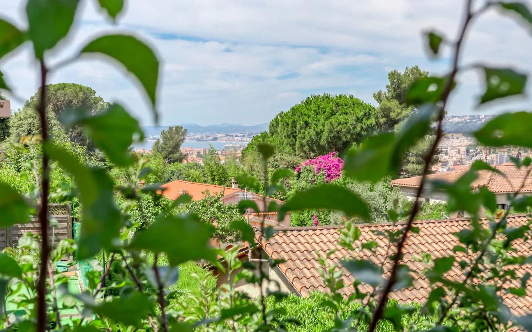 #54 Sea View Villa 4 Bdr Ac Parking 5Mins To Port Bbq Nice France