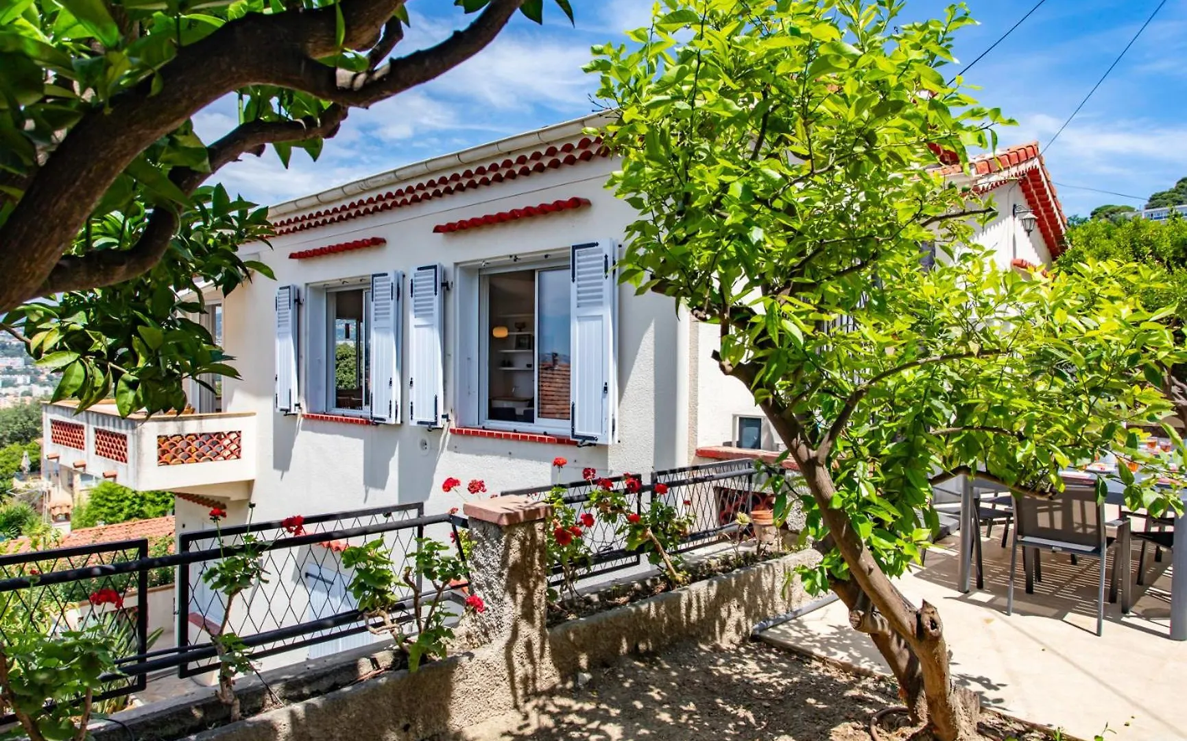 #54 Sea View Villa 4 Bdr Ac Parking 5Mins To Port Bbq Nice