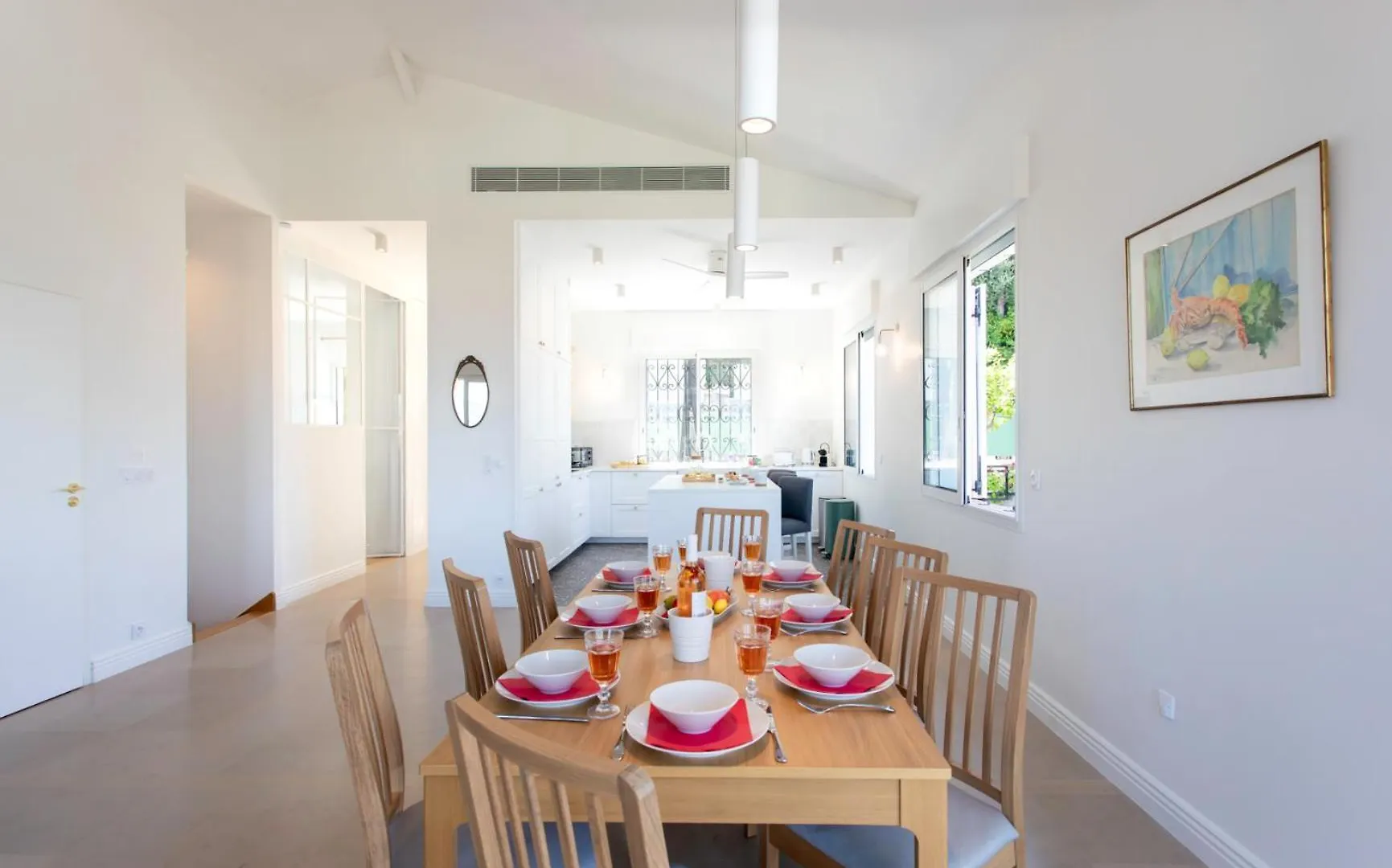 #54 Sea View Villa 4 Bdr Ac Parking 5Mins To Port Bbq Nice
